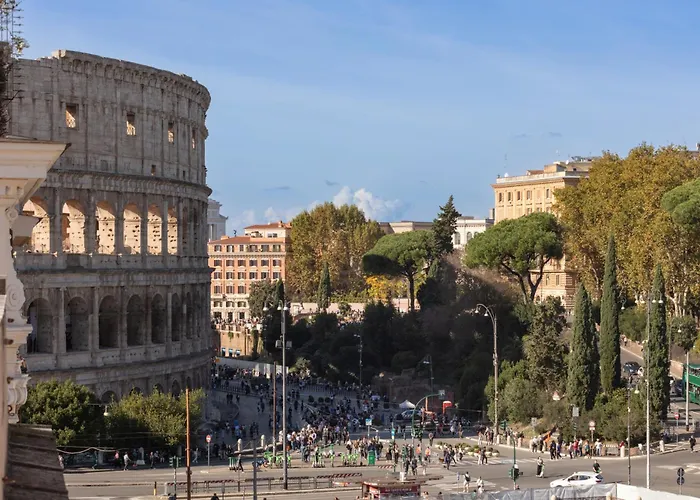 شقة Deza Luxe Colosseum View 2br 2bt Modern Style *