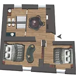 Deza Luxe Colosseum View 2br 2bt Modern Style Apartment *