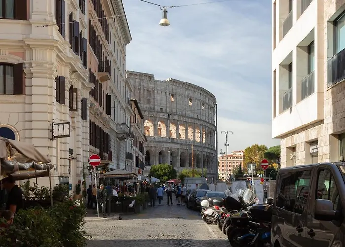 Apartment Deza Luxe Colosseum View 2br 2bt Modern Style *