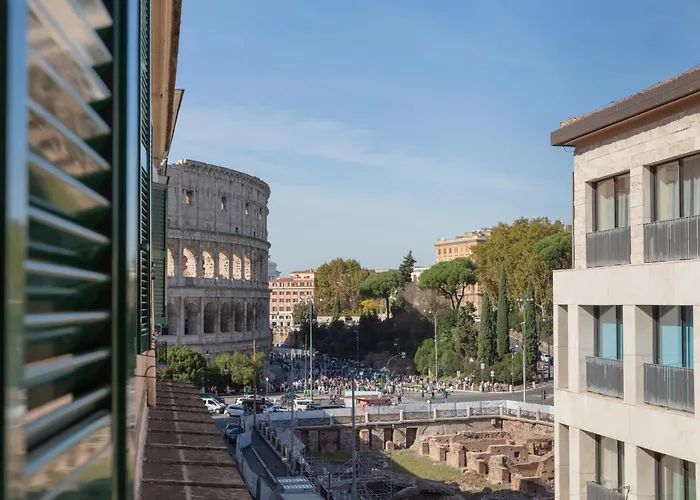 Deza Luxe Colosseum View 2br 2bt Modern Style Apartment