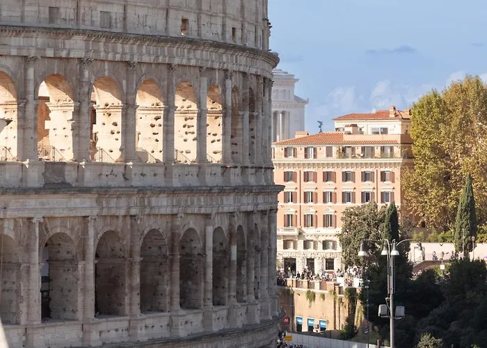 Deza Luxe Colosseum View 2br 2bt Modern Style Apartment Rom